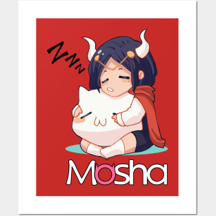 Chibi Sleeping Posters and Art